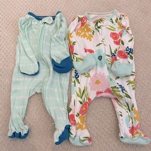Set of 2!!! Cloud Island newborn sleepers